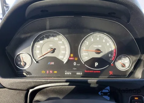 2017 BMW M4 из США, поврежденный, VIN WBS3R9C32HA014042